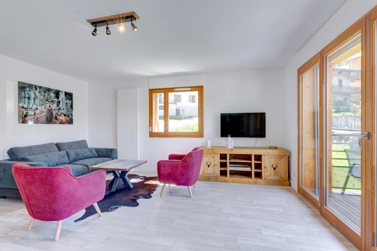 La Poudreuse - Duplex Avec Balcon Vue Montagne - Flumet Buitenkant foto