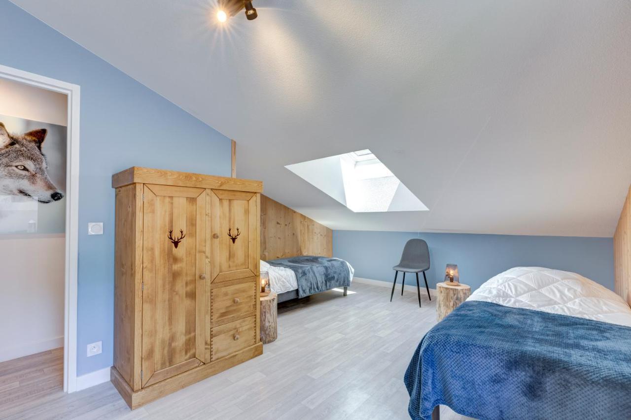 La Poudreuse - Duplex Avec Balcon Vue Montagne - Flumet Appartement Buitenkant foto