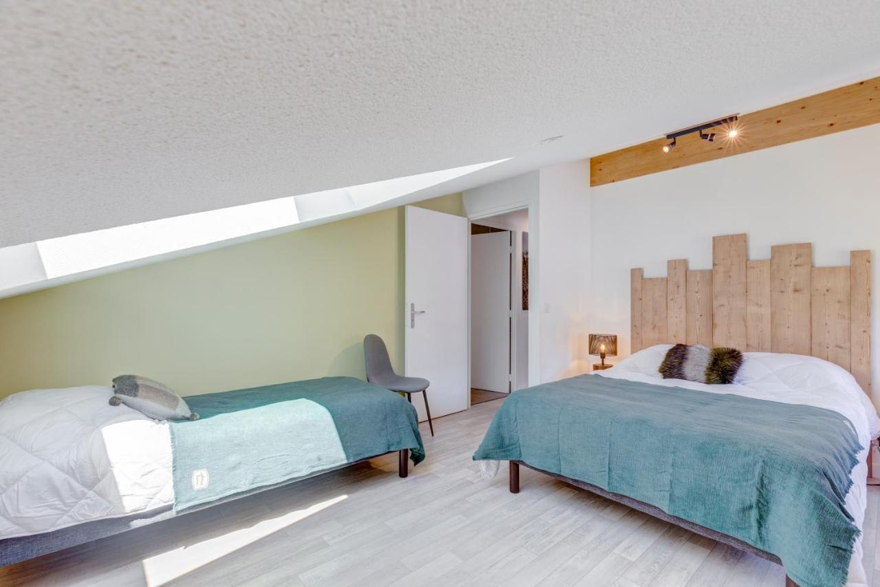 La Poudreuse - Duplex Avec Balcon Vue Montagne - Flumet Buitenkant foto