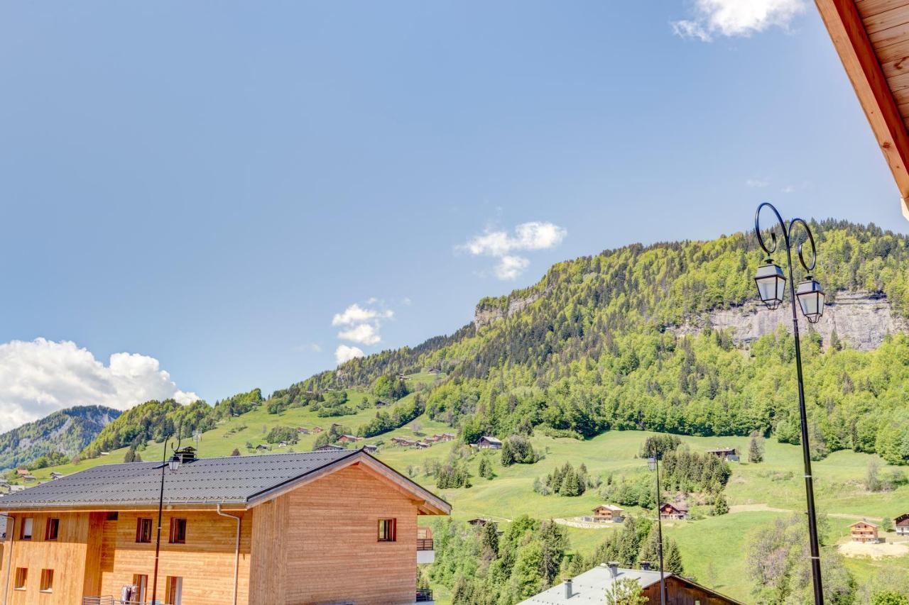 La Poudreuse - Duplex Avec Balcon Vue Montagne - Flumet Buitenkant foto