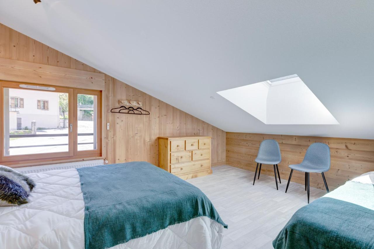 La Poudreuse - Duplex Avec Balcon Vue Montagne - Flumet Buitenkant foto
